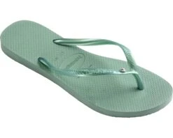 Havaianas Kids Slim Crystal SW II Flip Flop Sandal (Toddler/Little Kid/Big Kid)