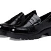 Vagabond Shoemakers Kenova Crinkled Patent Leather Penny Loafer -Footwear Sale Shop 71L6MSWRV L. AC SR920736
