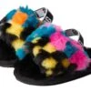 UGG Kids Fluff Yeah Slide Checks (Infant/Toddler) 2 UGG Kids Fluff Yeah Slide Checks (Infant/Toddler) -Footwear Sale Shop 71YObSimu7L. AC SR920736