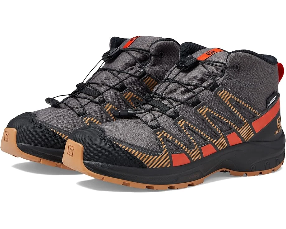 Salomon Kids XA Pro V8 Mid CSWP (Little Kid/Big Kid) 3 Salomon Kids XA Pro V8 Mid CSWP (Little Kid/Big Kid)